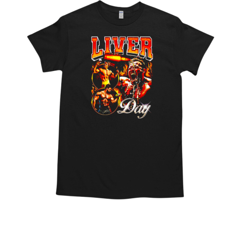 Liver day gymmer muscle graphic T-Shirt