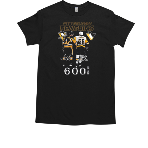 Pittsburgh Penguins 600 goal T-Shirt