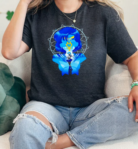 Sailor Mercury in the name of the mercury  Classic Womens T-shirt