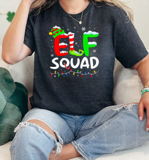 Elf squad Christmas  Classic Womens T-shirt