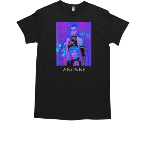 Champion Jinx Arcane Xmas T-Shirt