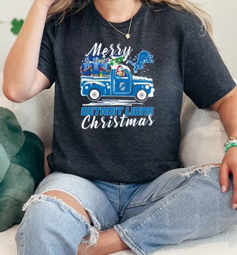 Merry Christmas Detroit Lions x Coach Dan Campbell  Classic Womens T-shirt