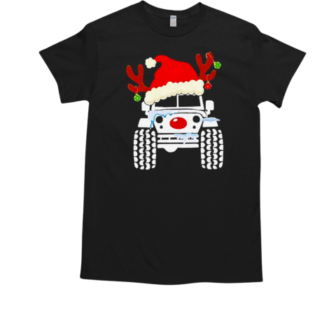 Truck Snow Hat Christmas 2024 T-Shirt