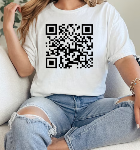 Trump Dance QR Code Shirt  Classic Womens T-shirt