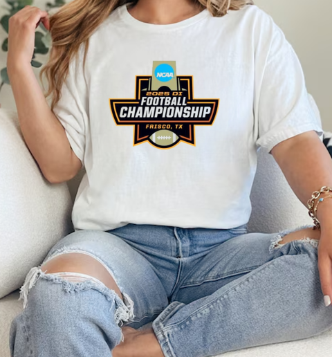 2025 NCAA Division I Football Championship Frisco, TX Logo  Classic Womens T-shirt