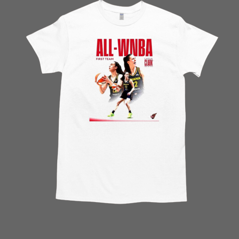 All WNBA first team Caitlin Clark picture collage T-Shirt