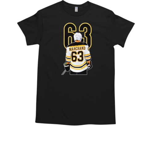 Brad Marchand No. 63 Boston Bruins Hockey T-Shirt