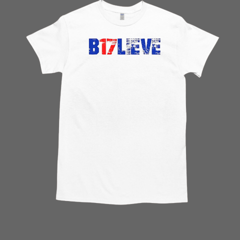 Buffalo Bills 17 believe Josh Allen T-Shirt