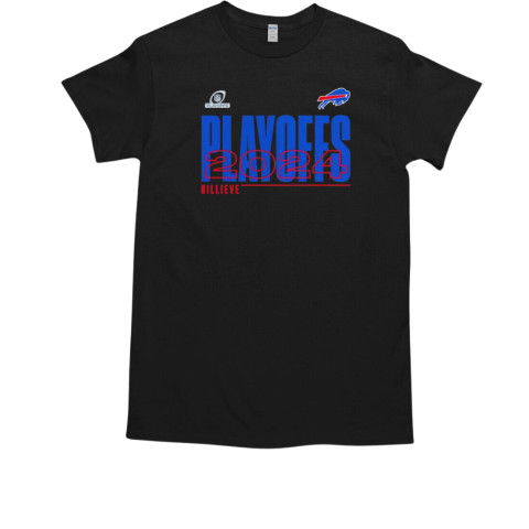 Buffalo Bills 2024 NFL Playoffs Logo T-Shirt