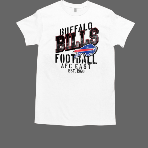 Buffalo Bills football AFC East est 1960 T-Shirt