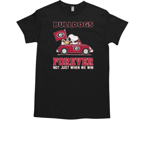 Bulldog Forever Not Just When We Win T-Shirt