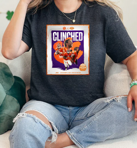 Clemson Tigers Has Clinched ACC Football Championship Game 2024 Accomplish Greatness  Classic Womens T-shirt