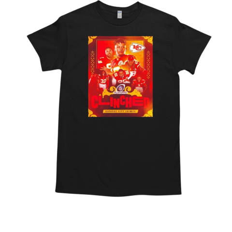 Clinched Kansas City Chiefs playoffs starting team T-Shirt