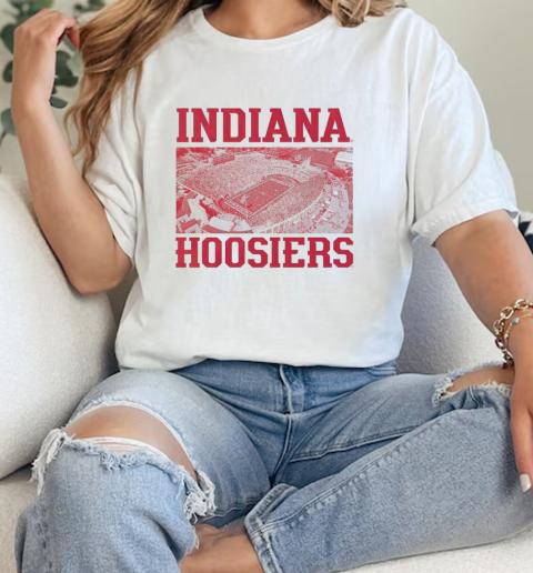 Indiana Hoosiers football stadium  Classic Womens T-shirt