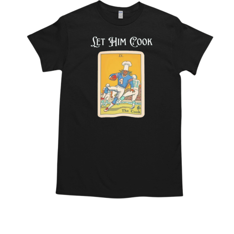 Let him Cook James Cook Buffalo Bills tarot card the Cook T-Shirt