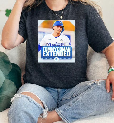 Los Angeles Dodgers Tommy Edman extended shirt  Classic Womens T-shirt