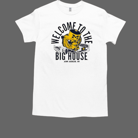 Michigan Wolverines welcome to the Big House T-Shirt