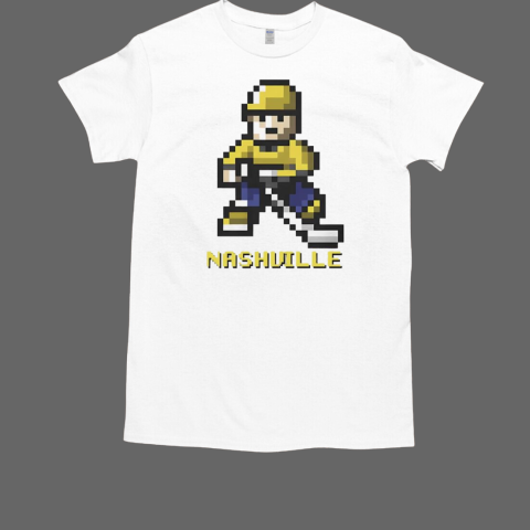 Nashville Predators Hockey player pixel 2024 T-Shirt