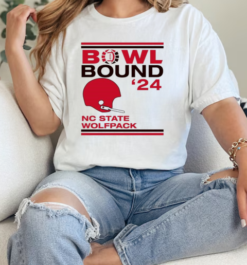 Nc State Wolfpack football 2024 Bowl Bound  Classic Womens T-shirt