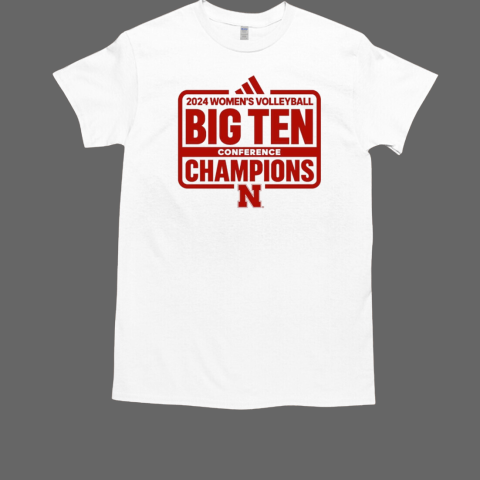 Nebraska Volleyball 2024 Big Ten Champs T-Shirt