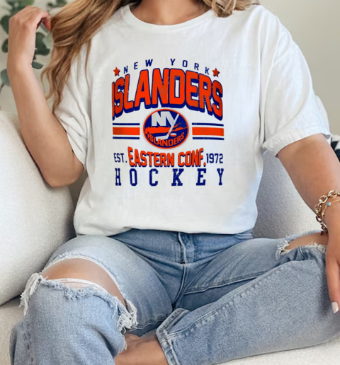 New York Islanders Eastern Conf Hockey est 1972  Classic Womens T-shirt