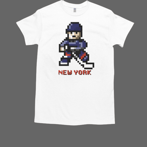 New York Islanders Hockey player pixel 2024 T-Shirt