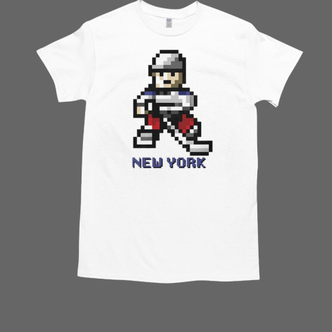 New York Rangers Hockey player pixel 2024 T-Shirt