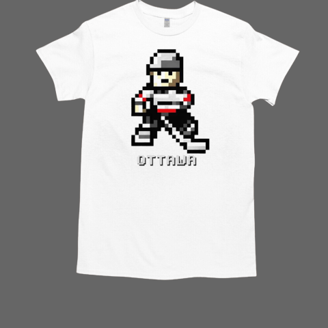 Ottawa Senators Hockey player pixel 2024 T-Shirt