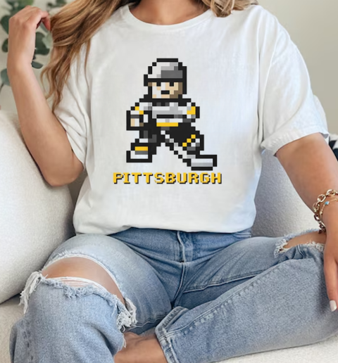 Pittsburgh Penguins Hockey player pixel 2024  Classic Womens T-shirt