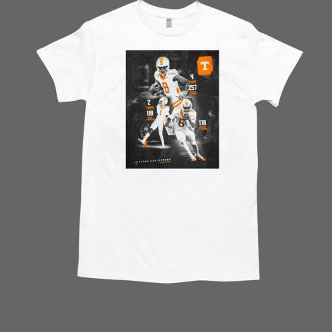 Poster Tennessee Vols Dont'e Thornton Jr Dylan Sampson Hitting Our Stride T-Shirt