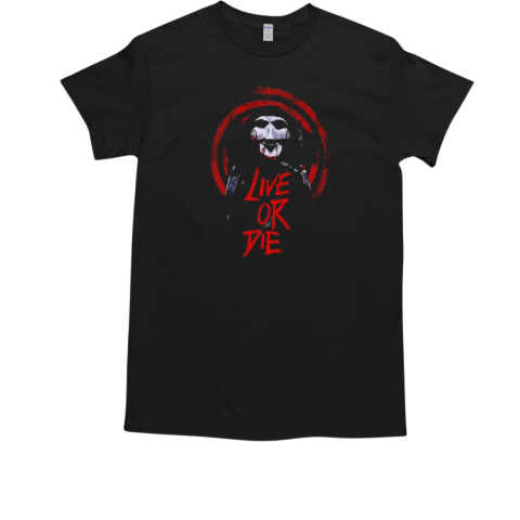 Saw Jigsaw live or die T-Shirt