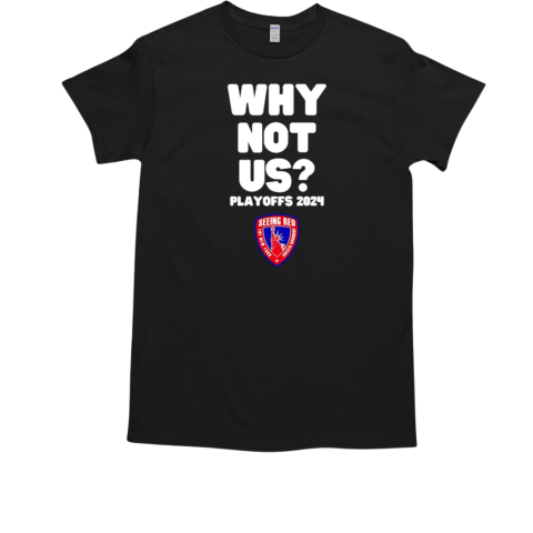 Seeing Red Bulls why not us Playoffs 2024 T-Shirt