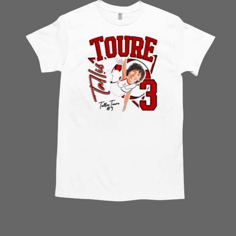 Tallis Toure Stanford Cardinal signature player caricature shirt T-Shirt