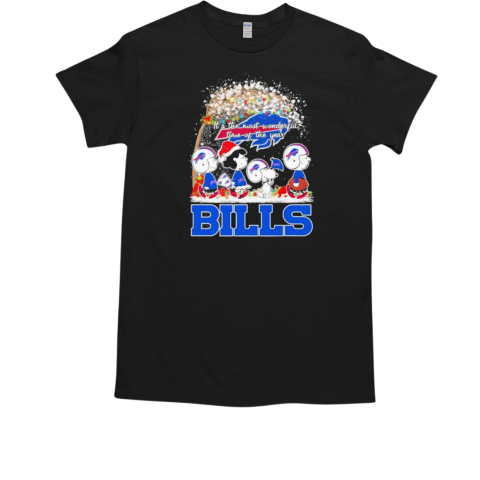 The Peanuts It's The Most Wonderful Time Of The Year Buffalo Bills 2024 T-Shirt