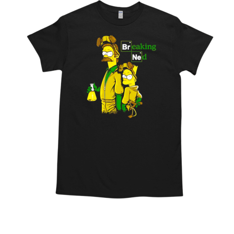 The Simpsons Breaking Ned T-Shirt