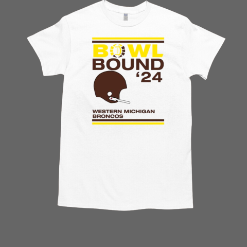 Western Michigan Broncos football 2024 Bowl Bound T-Shirt