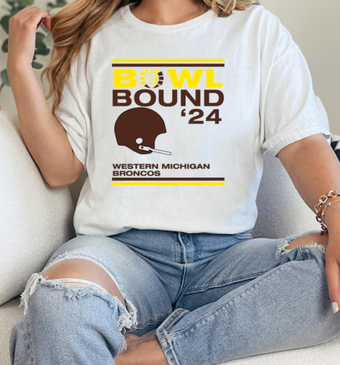 Western Michigan Broncos football 2024 Bowl Bound  Classic Womens T-shirt