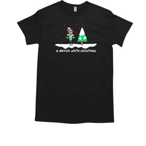 A Derrick White Christmas T-Shirt