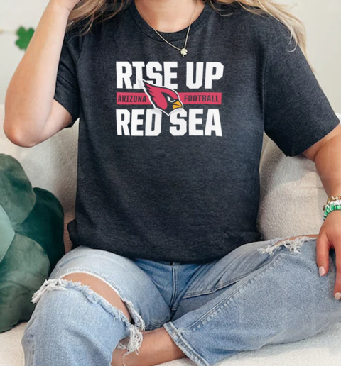 Arizona Cardinals Hometown rise up red sea  Classic Womens T-shirt