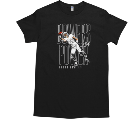 Brock Bowers Las Vegas Raiders Bowers power signature T-Shirt