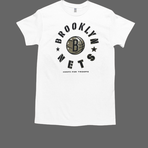 Brooklyn Nets Hoops for Troops T-Shirt