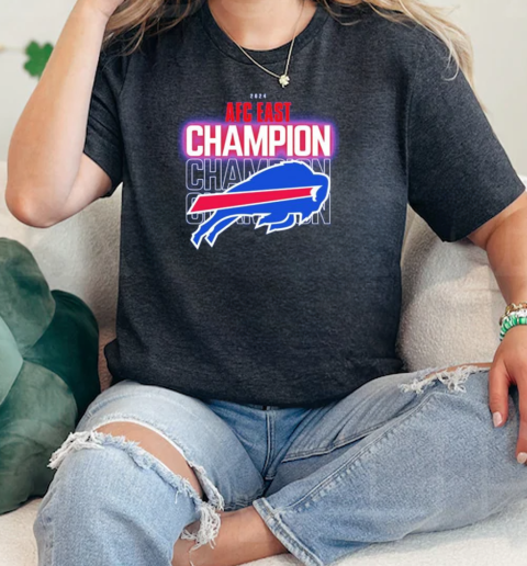 Buffalo Bills 2024 AFC East champion champion champion  Classic Womens T-shirt