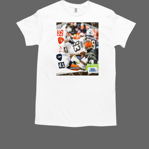 Dec 2 2024 Final Score Cleveland Browns 32 41 Denver Broncos T-Shirt