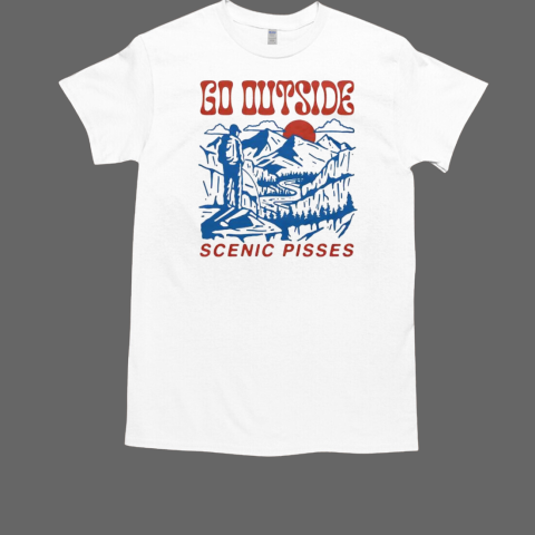 Go outside pee on nature scenic pisses vintage T-Shirt