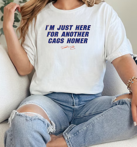 Im Just Here For Another Cags Homer Florida Gators  Classic Womens T-shirt