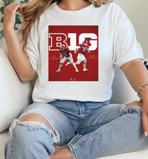 Indiana HoosiersA B1G nod in multiple phases Jailin Walker and Kurtis Rourke Signatures  Classic Womens T-shirt