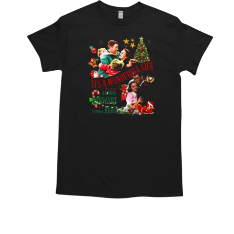 It's A Wonderful Life Starring James Stewart And Donna Reed Christmas 2024 T-Shirt