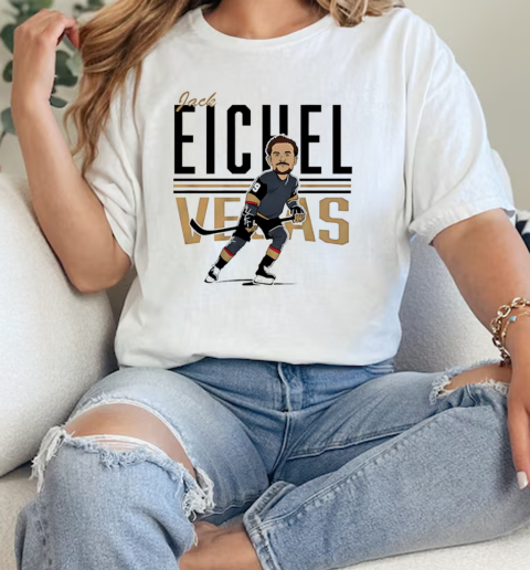 Jack Eichel Jack Eichel stripes carircature  Classic Womens T-shirt