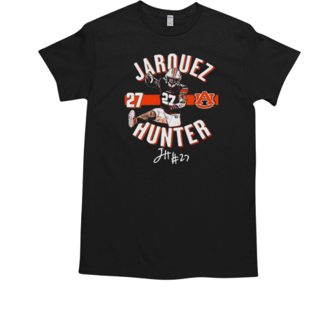 Jarquez Hunter #27 home run signature T-Shirt