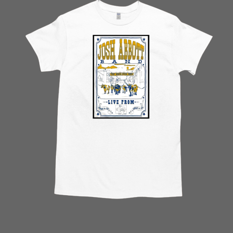 Josh Abbott Band Jan 3 4 2025 Billy Bob's in Fort Worth TX T-Shirt